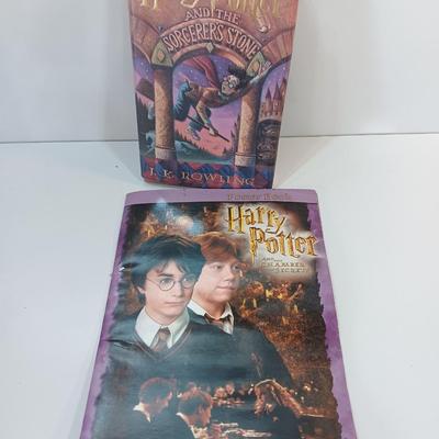Harry Potter 1st edition Sorcerer's  Stone and poster book
