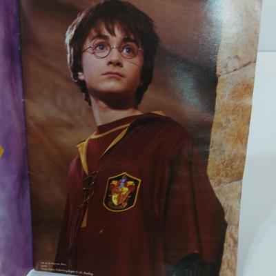 Harry Potter 1st edition Sorcerer's  Stone and poster book