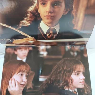 Harry Potter 1st edition Sorcerer's  Stone and poster book