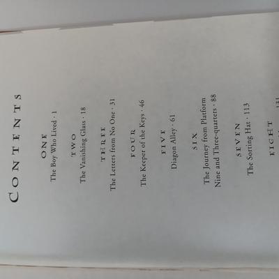 Harry Potter 1st edition Sorcerer's  Stone and poster book