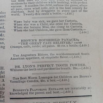 Harper's Weekly Journal of Civilization New York, Saturday August 9, 1890