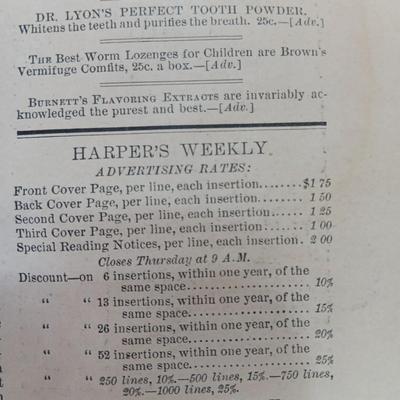 Harper's Weekly Journal of Civilization New York, Saturday August 9, 1890
