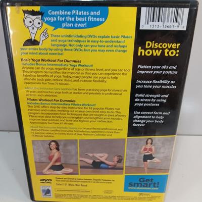 Exercise DVD'S Yoga and Plates