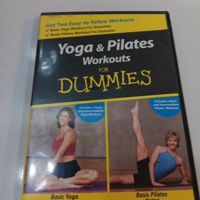 Exercise DVD'S Yoga and Plates