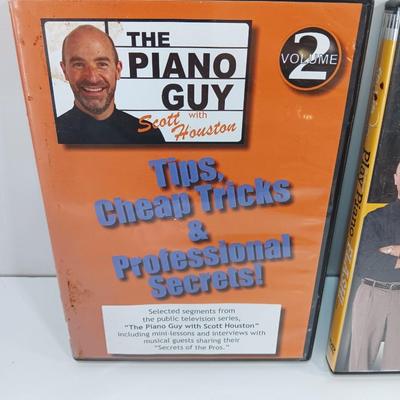 Three Play Piano DVD's