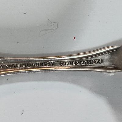 Silver & Communion plate dishware - pretty forks -