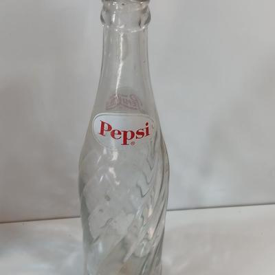 Glass Pepsi bottles from yesterday