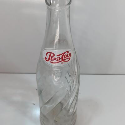 Glass Pepsi bottles from yesterday