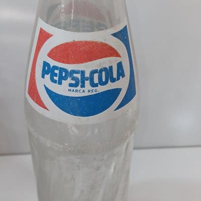Glass Pepsi bottles from yesterday