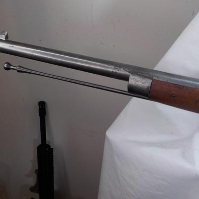 Steyr-Mannlicher M1878 Marine rifle carbine, original. est. $300 to $900.