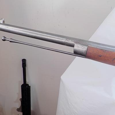 Steyr-Mannlicher M1878 Marine rifle carbine, original. est. $300 to $900.