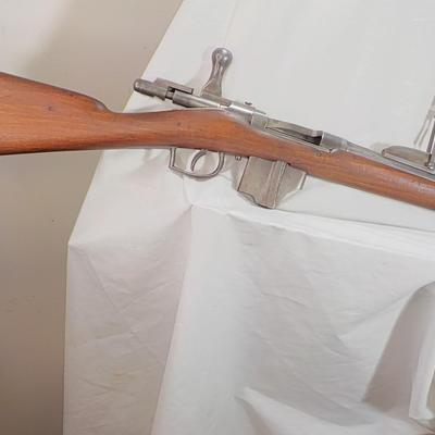 Steyr-Mannlicher M1878 Marine rifle carbine, original. est. $300 to $900.