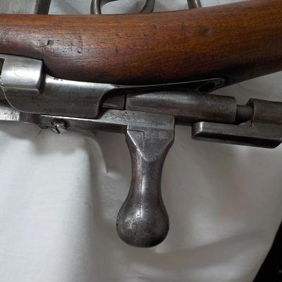 Steyr-Mannlicher M1878 Marine rifle carbine, original. est. $300 to $900.