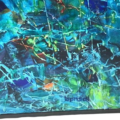 999 Original Jack Bonsal "Pollock Style" XL Painting (1926-1987)