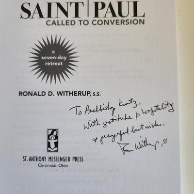 Saint Paul Called To Conversion by Ronald Witherup  - Autographed