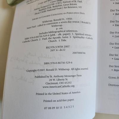 Saint Paul Called To Conversion by Ronald Witherup  - Autographed