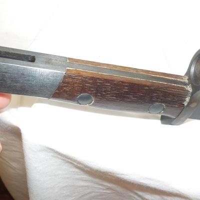 German K98 Bayonet/ sword with scabbard and frog. Blade 15 in.est $150 to $400.