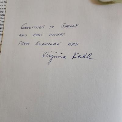 Gunhilde's Christmas Booke by Virginia Kahl - Autographed