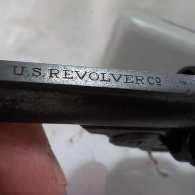Vintage U.S. Revolver , double action 22lr and 5 shot. est $100 to $300.