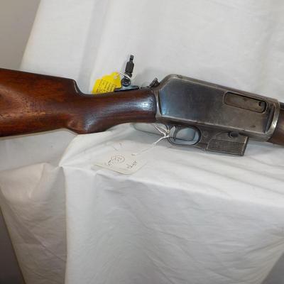 1917 Winchester Model S.L. Model 07, .351 cal.rare. est. $300 to $900.
