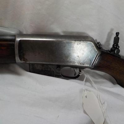 1917 Winchester Model S.L. Model 07, .351 cal.rare. est. $300 to $900.
