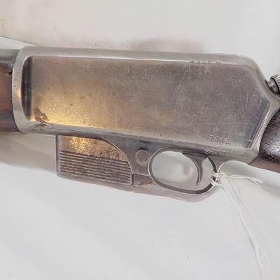 1917 Winchester Model S.L. Model 07, .351 cal.rare. est. $300 to $900.