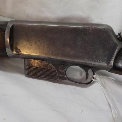 1917 Winchester Model S.L. Model 07, .351 cal.rare. est. $300 to $900.