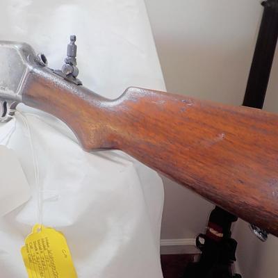 1917 Winchester Model S.L. Model 07, .351 cal.rare. est. $300 to $900.