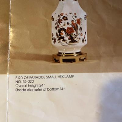 Waterford Pembroke Hex Lamp