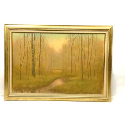 1008 Original Oil Painting "Patuxent Backwater" by John W. Taylor (1931-2017)
