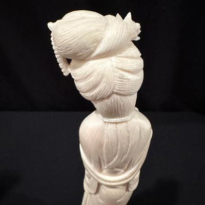 Asian Carved Figurines W/ Bases (SR-KL)