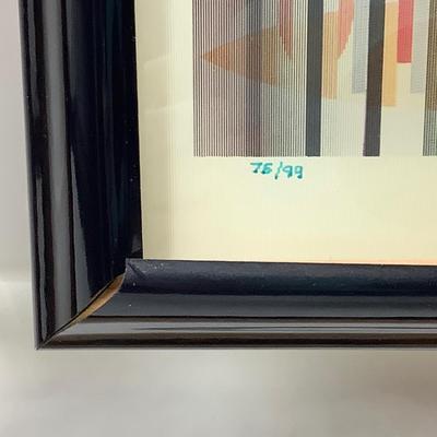 1012 Hologram Art by Yaacov Agam Signed & Numbered