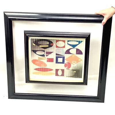 1012 Hologram Art by Yaacov Agam Signed & Numbered