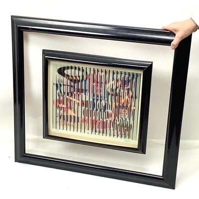 1012 Hologram Art by Yaacov Agam Signed & Numbered