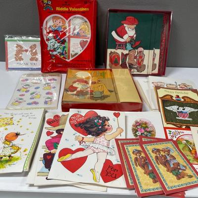 Vintage Valentineâ€™s Day & other cards