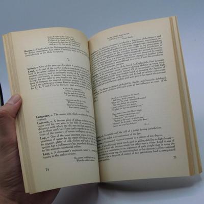 Vintage The Devil's Dictionary Ambrose Bierce Dover Edition Book