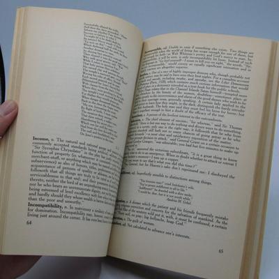 Vintage The Devil's Dictionary Ambrose Bierce Dover Edition Book