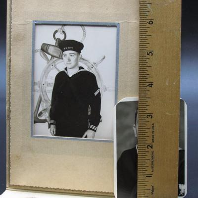 Vintage U.S. Navy Portraits Broadway Foto San Diego Photography Personal Military Memorabilia