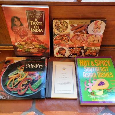 Asian and Indian Cookbooks (K-DW)