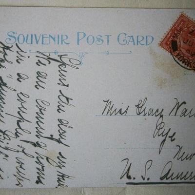 8 Old Postcards from the early 1900's