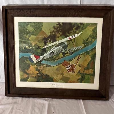 Four J.B. Deneen World War Eagles Series I Prints (BS-MK)