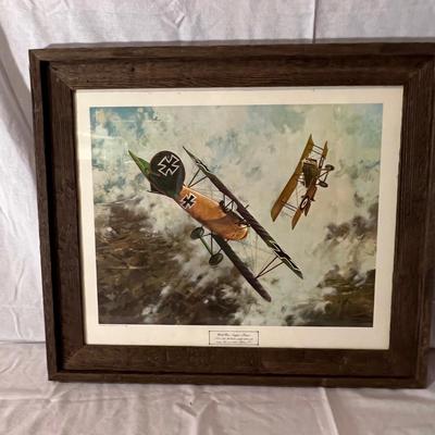 Four J.B. Deneen World War Eagles Series I Prints (BS-MK)