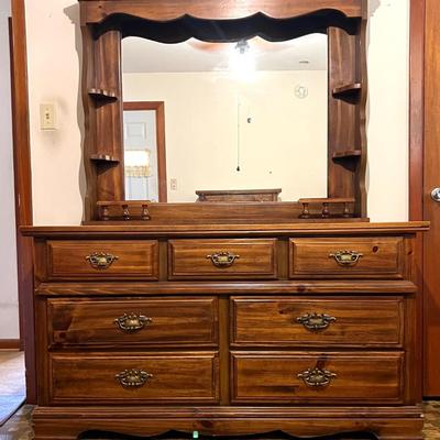 Dresser With Mirror~ Read Details
