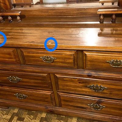 Dresser With Mirror~ Read Details