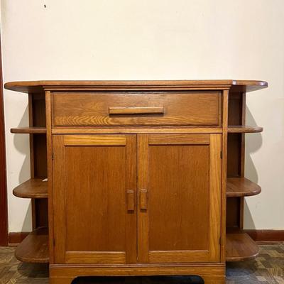 Wooden Cabinet Media Stand Project