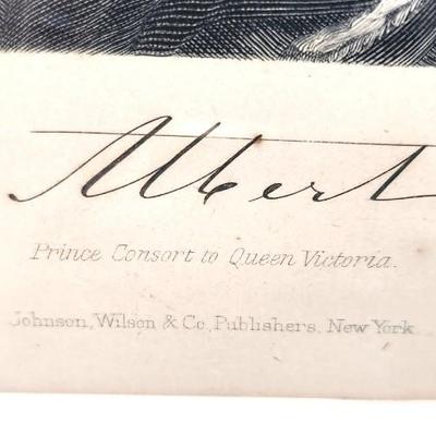 Lot #75  Antique Engraving - Albert, Consort of Queen Victoria