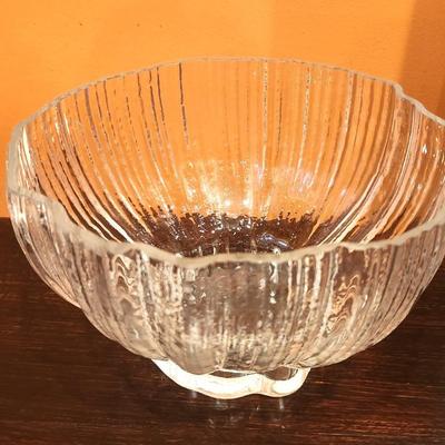 Lot #77 Vintage ROSENTHAL Crystal Center Bowl