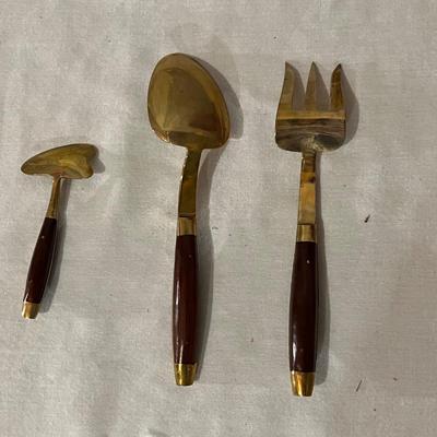 Bronze &  Wood Flatware for Eight and More (BS-MK)
