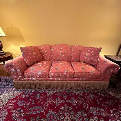 Baker Upholstered Sofa (SR-KL)