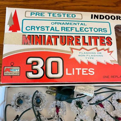 Crystal reflectors Miniature lites!